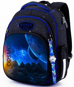 Ранец Космос с наручными часами в комплекте (Winner, 7009)